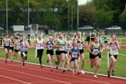 Girls under-15s 1500 metres, North Eastern Track and Fields Champs., Middlesbrough. Photo: David T. Hewitson/Sports for All Pics